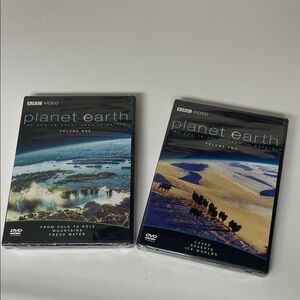 Planet Earth DVDs - Sealed Brand New - Vol 1 & 2